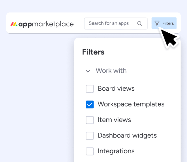 Marketplace Store   Filters MVP